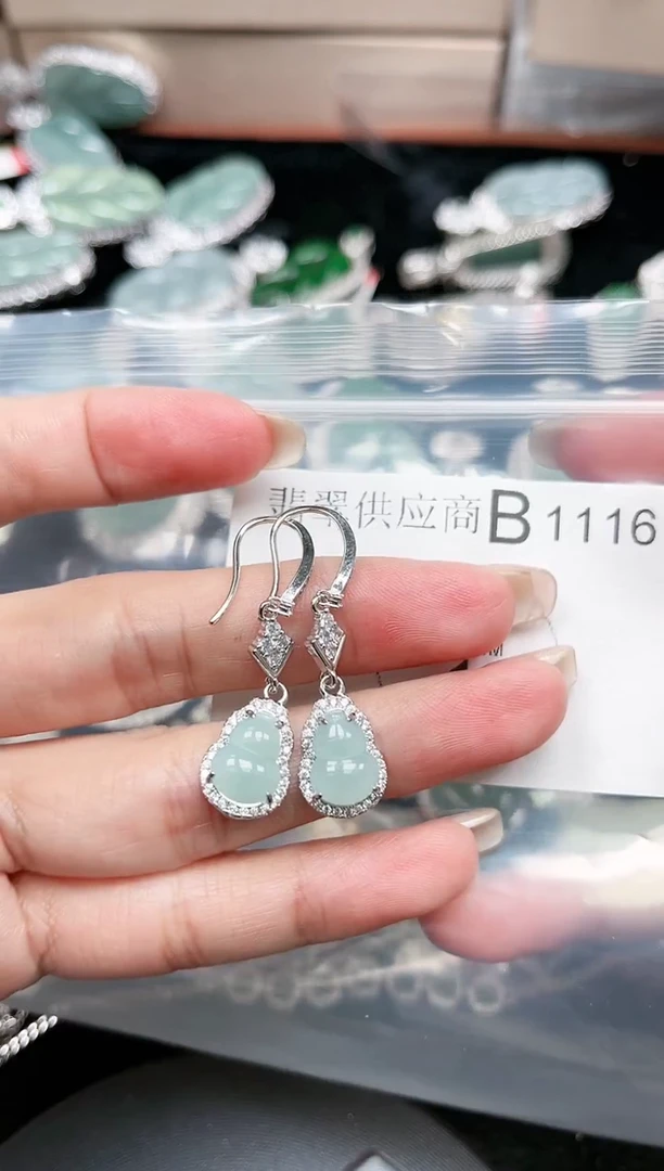 【闪购商品】翡翠颈饰未镶嵌1116赠皮绳