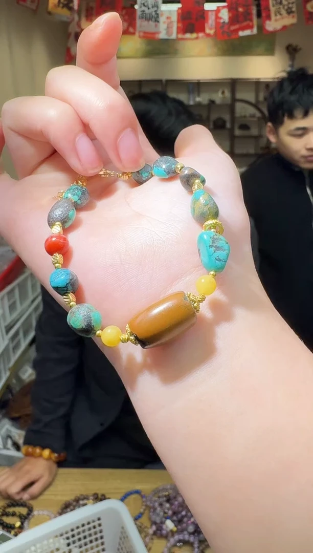 手链琥珀未镶嵌多样性发一件 511