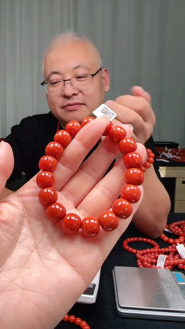 未镶嵌多样性发一件南红玛瑙12mm瓦西精工老型单圈