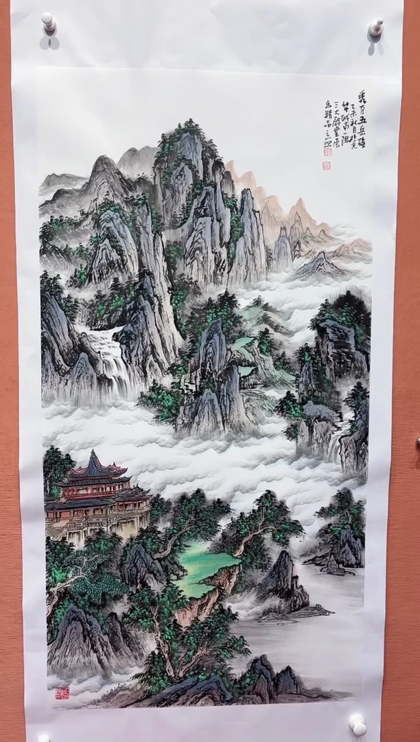 国画师立照老师国画作品