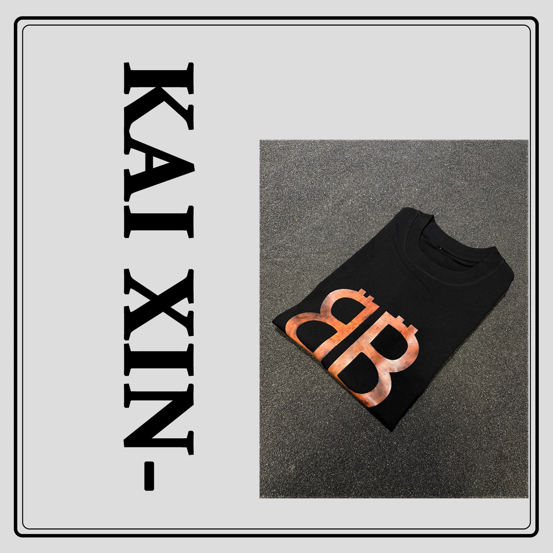 【5号链接双B字母】【开心严选】A102男女休闲时尚百搭宽松百搭短袖