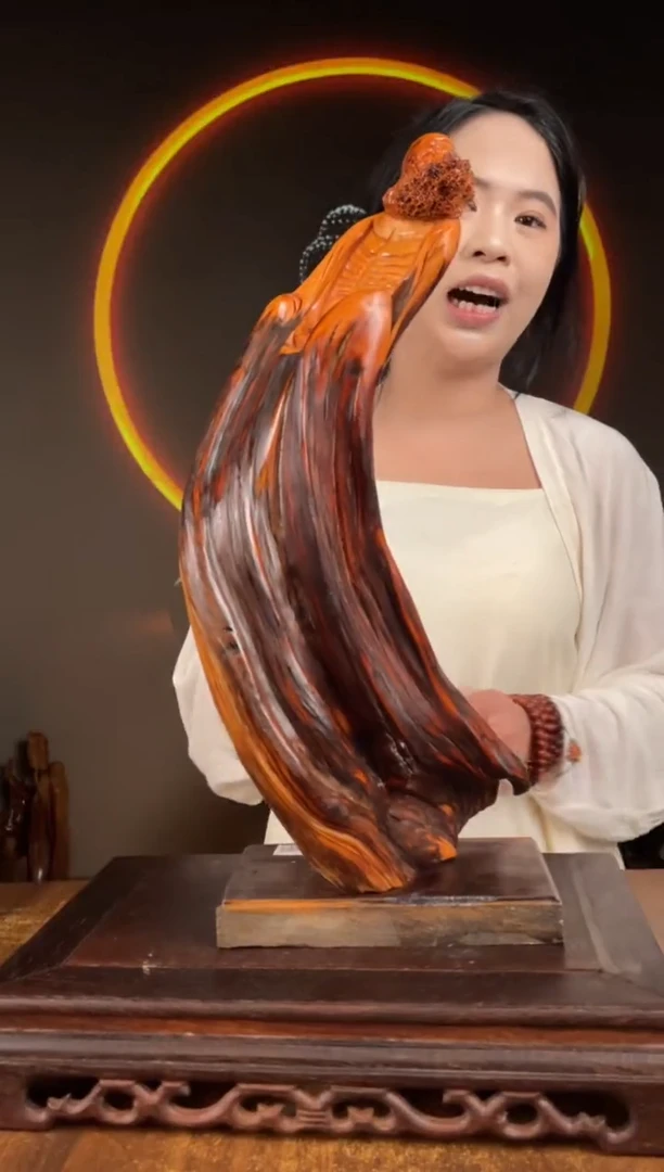 柏木（崖柏）手工摆件,先抢先得! 编号:189