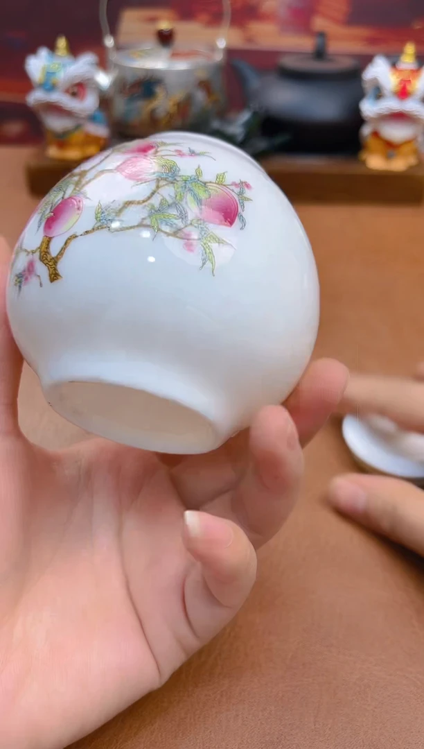 陶瓷茶具摆件旅行套组