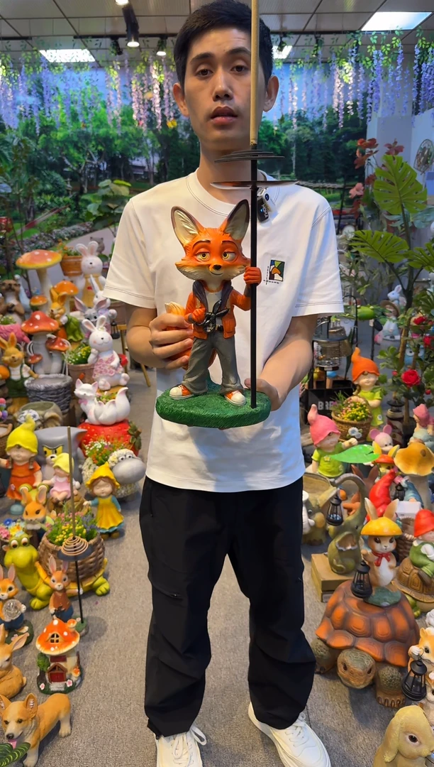 无花朵花园庭院摆件&00&