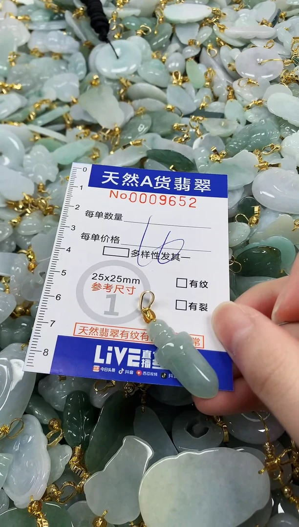 颈饰未镶嵌翡翠纯天然a货翡翠