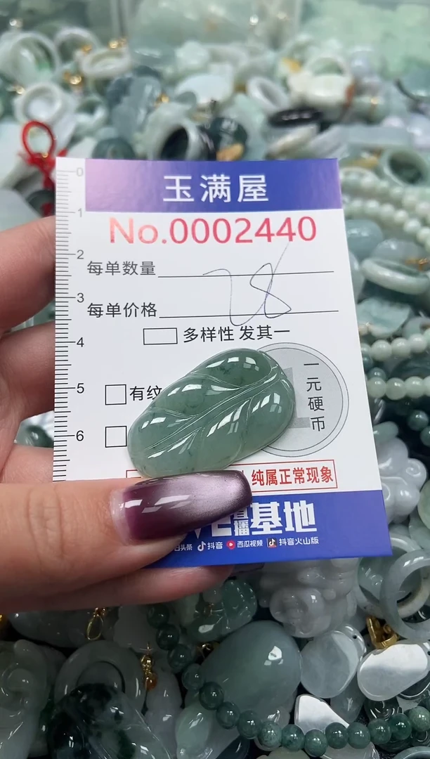 颈饰未镶嵌翡翠2440