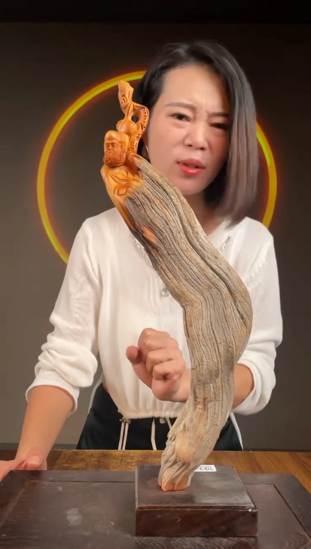 柏木（崖柏）手工摆件,先抢先得! 编号:86