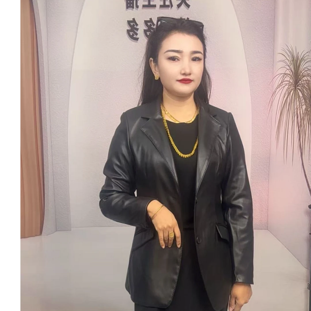 2025年新款西装皮衣 外套