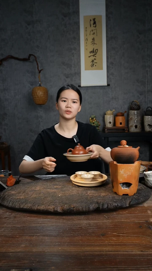得*潮州全手工原矿砂铫壶蜜兰香1斤