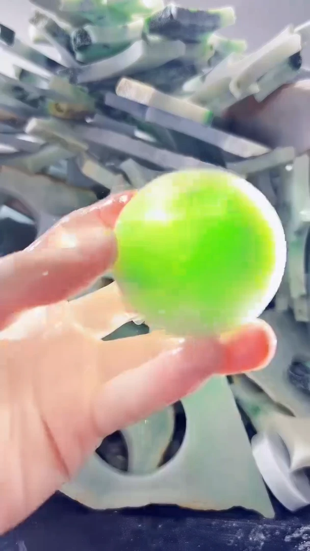 裸石翡翠缅甸翡翠A货文605