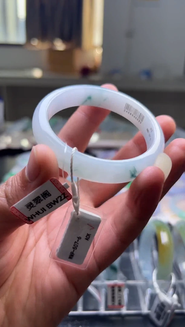 未镶嵌手镯翡翠翡翠手镯10 圈口56 57