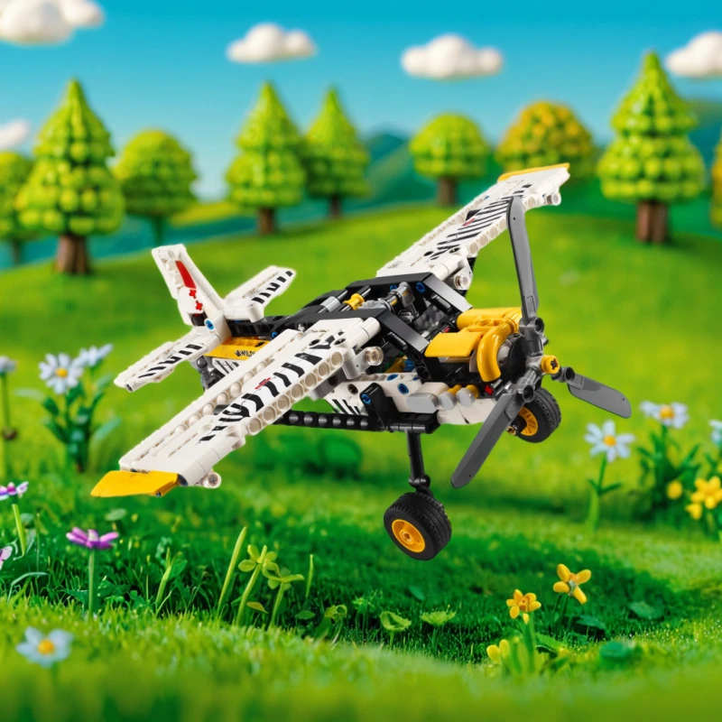 LEGO/乐高积木42198丛林飞机1盒.