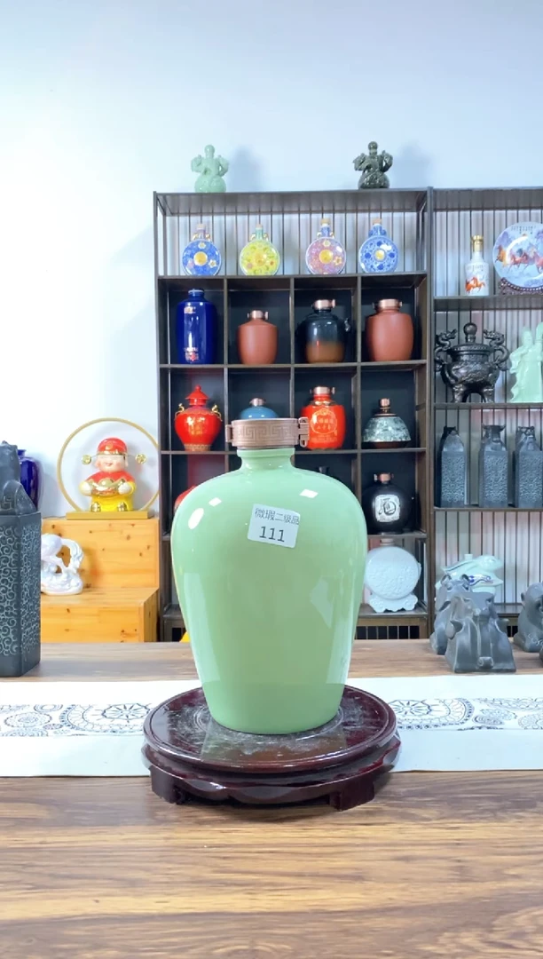 泥满堂5斤豆青111微瑕不支持退换