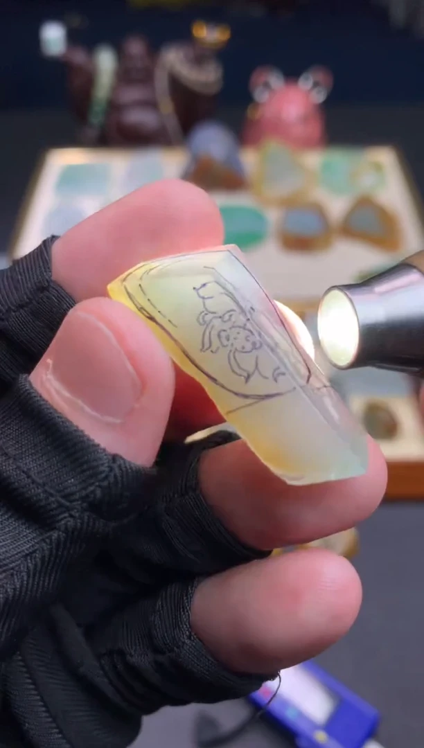 未镶嵌定制翡翠天然翡翠裸石（包工）
