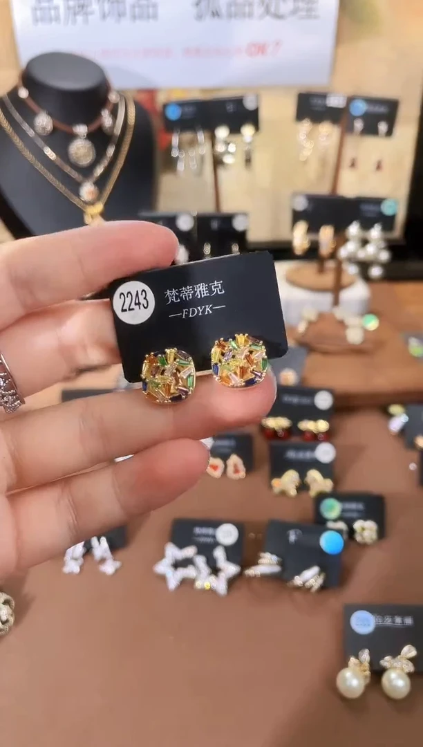 合金925银锆石梵2243