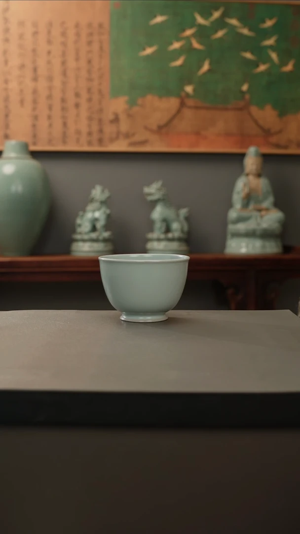 【闪购商品】杯仿古釉原矿 大度杯