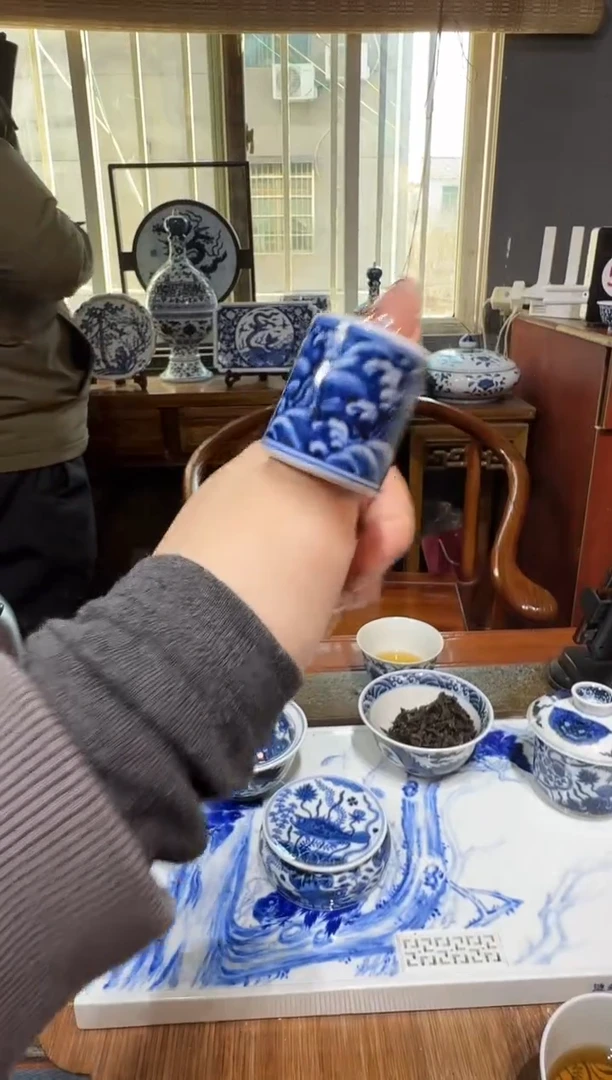 【闪购商品】杯愚拙造物江涯海水扳指盖置