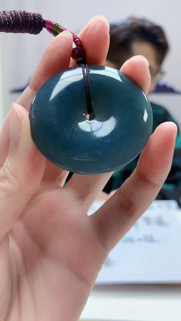 未镶嵌定制翡翠5159zm-毛货挂件扣子66