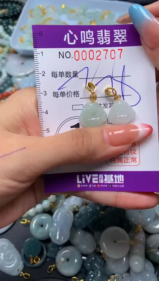 翡翠未镶嵌颈饰闪购002707