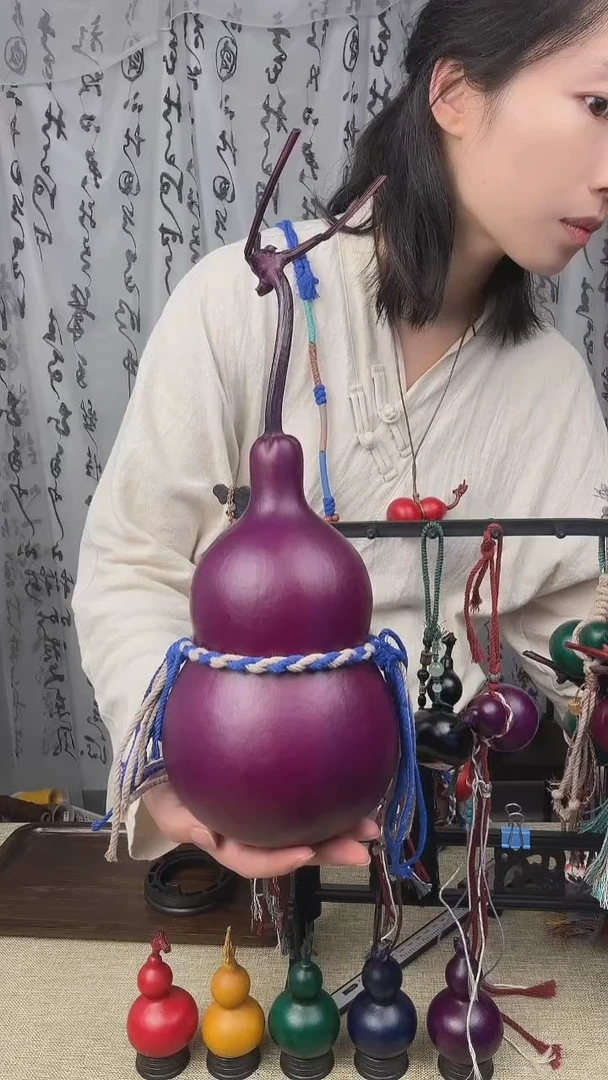大漆葫芦摆件-----027
