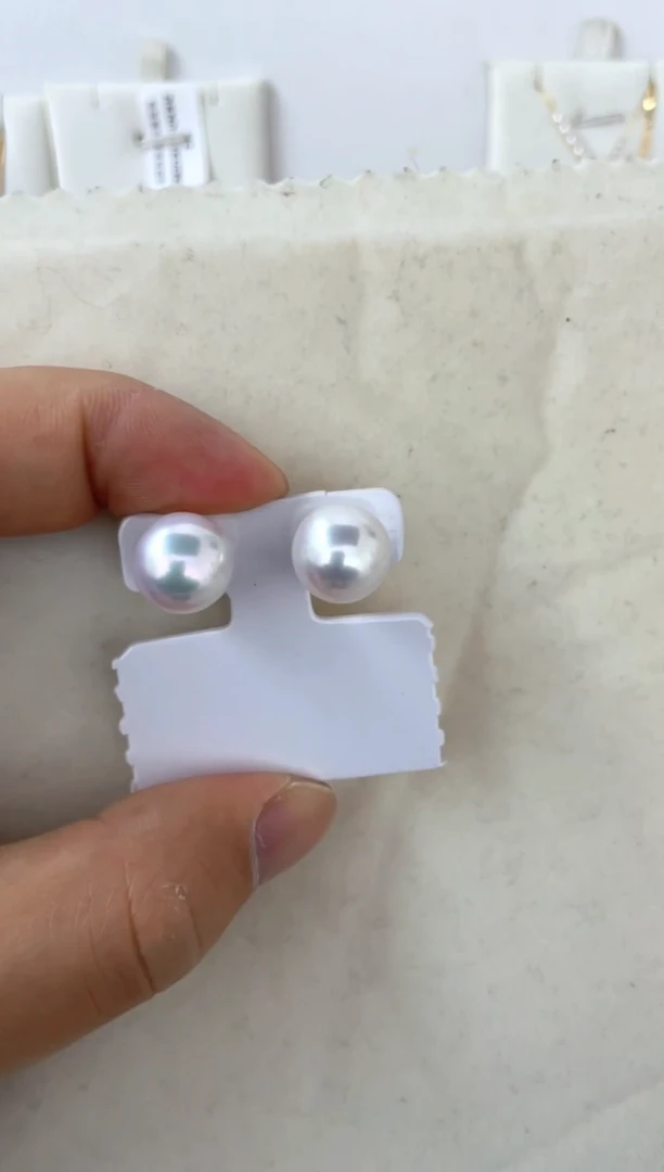 【闪购商品】淡水珍珠耳饰银S925镶嵌dz