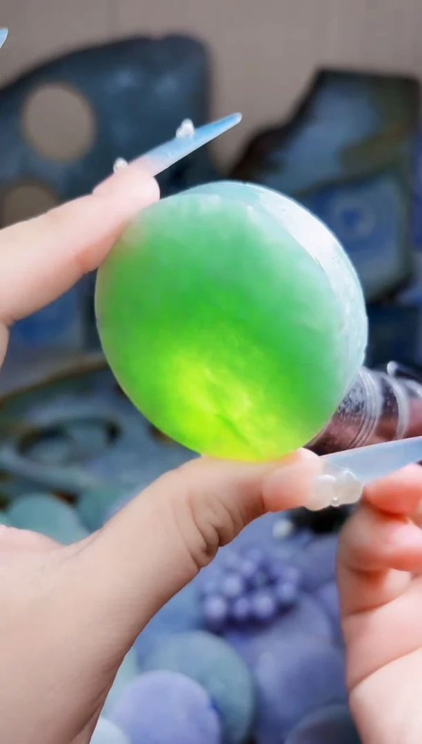 翡翠未镶嵌颈饰翡翠A货 江谭389