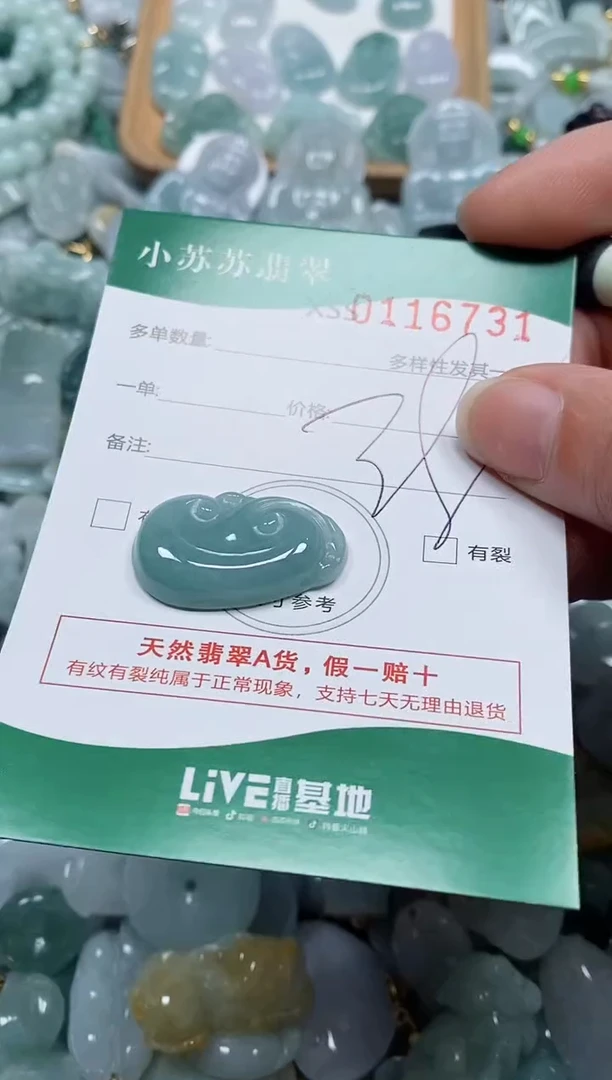 【闪购商品】翡翠颈饰未镶嵌闪购商品0116731