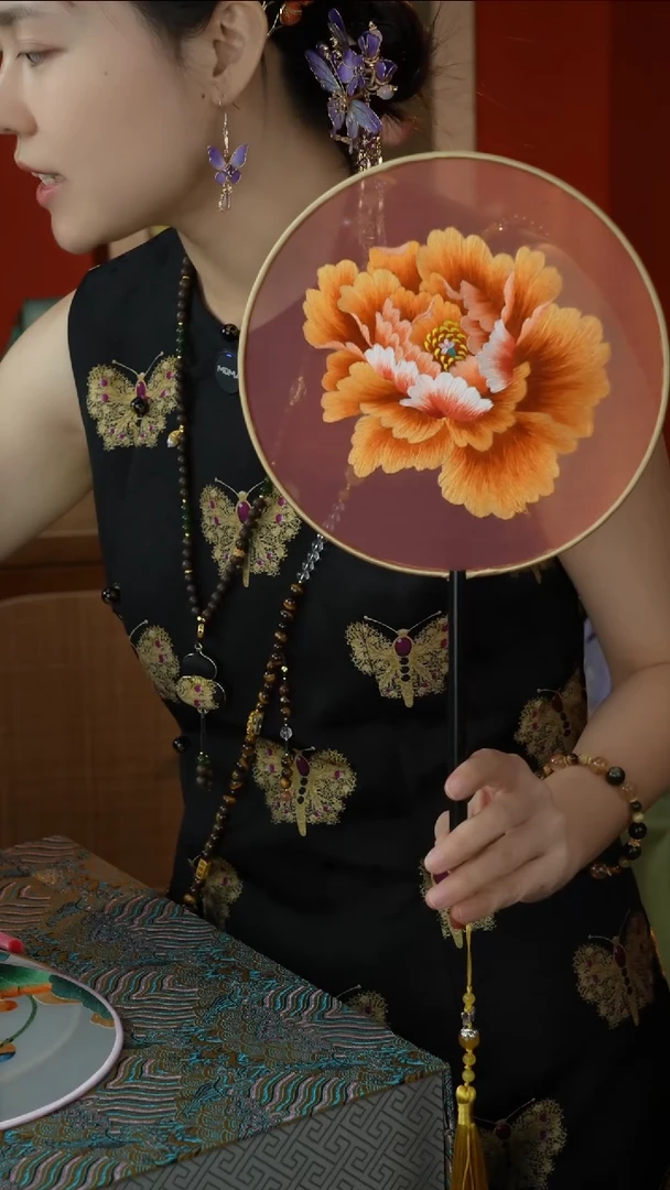 刺绣纯手工非遗国风饰品