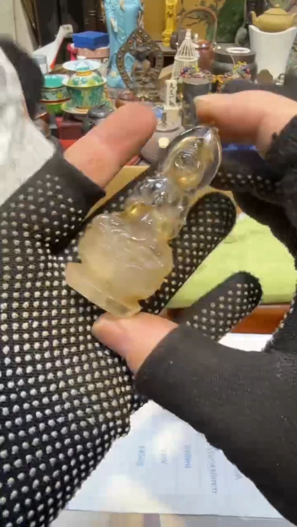 玻璃中古艺术工艺美术品