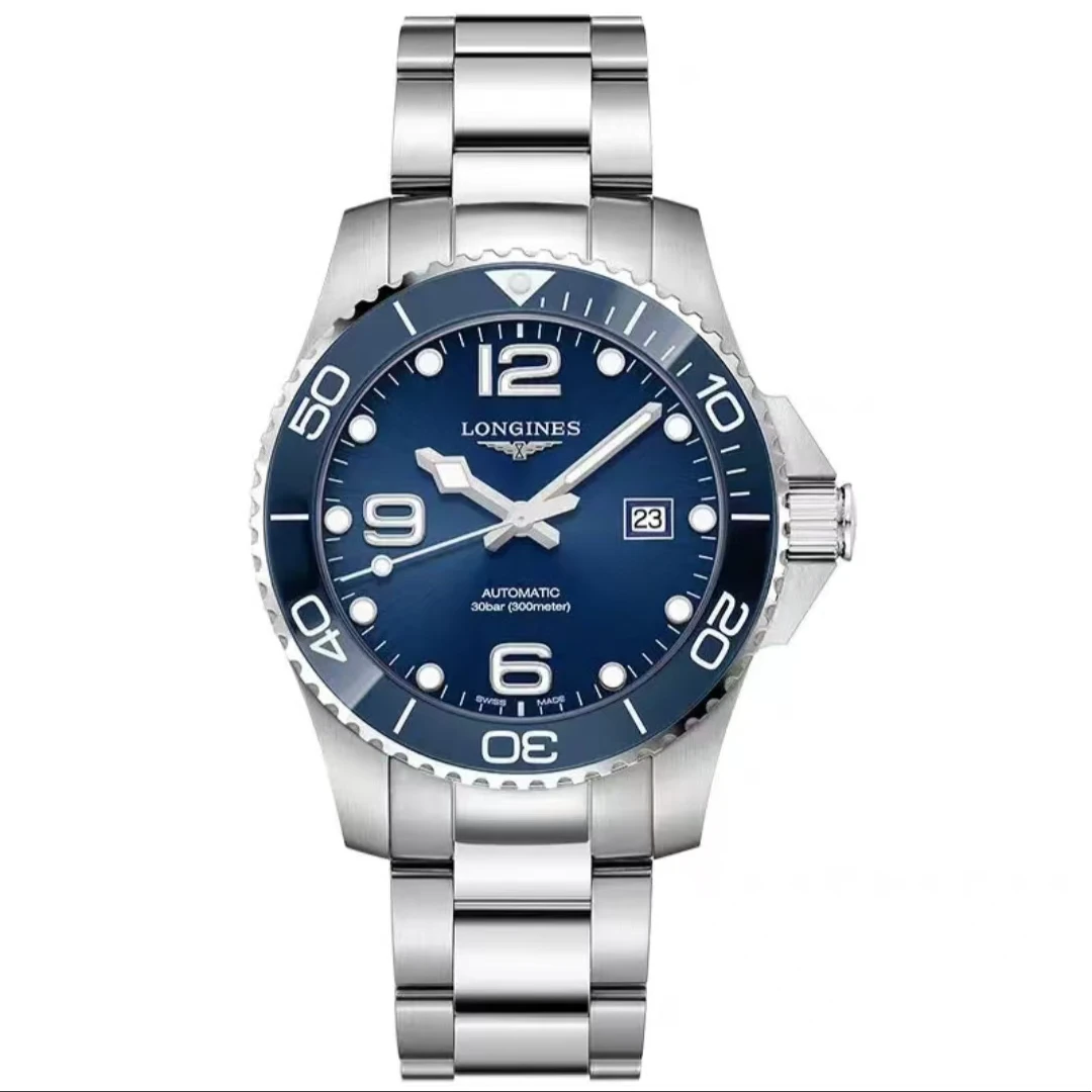95新  Longines/浪琴 高端品牌/经典商务 男士 名表 /机械机芯/红