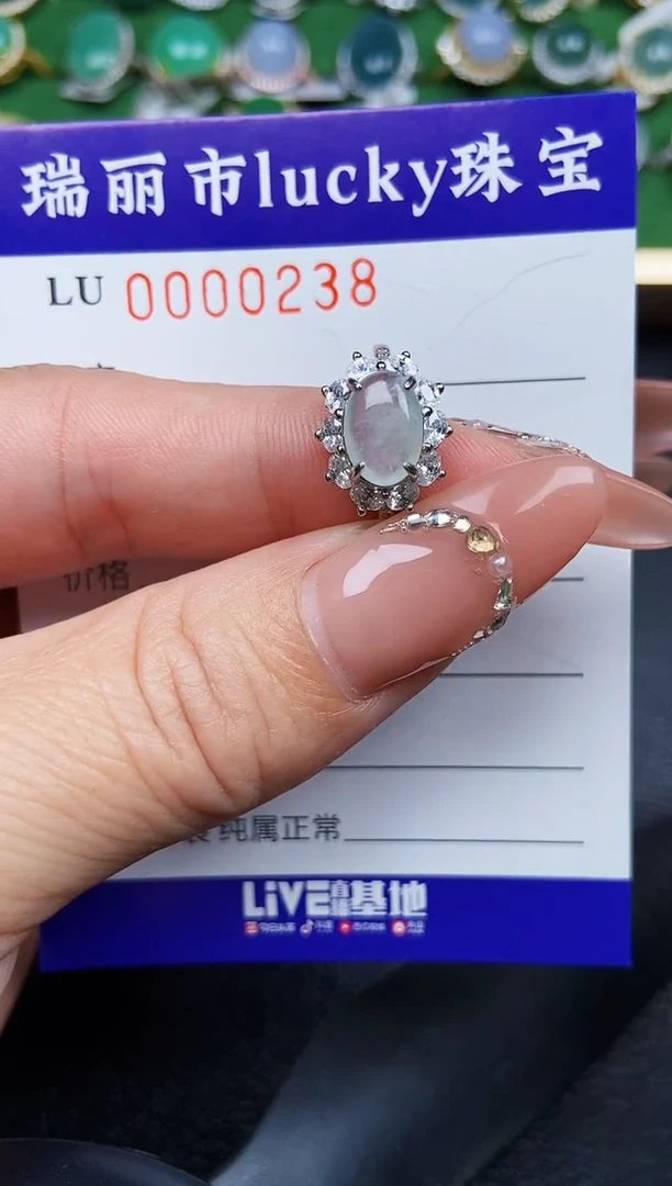 【闪购商品】翡翠颈饰银S925镶嵌0238