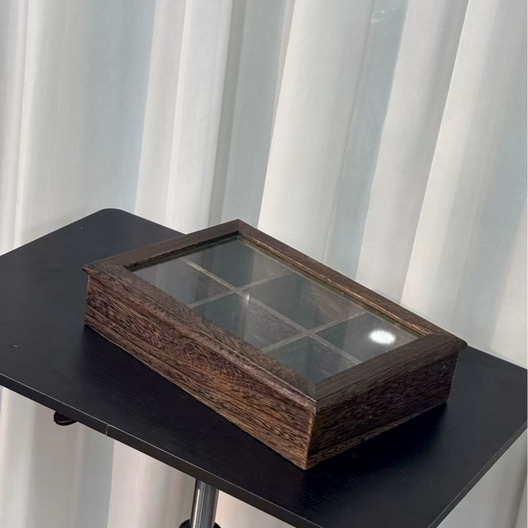 六格重烧收纳盒陈列长方形储物时尚5999