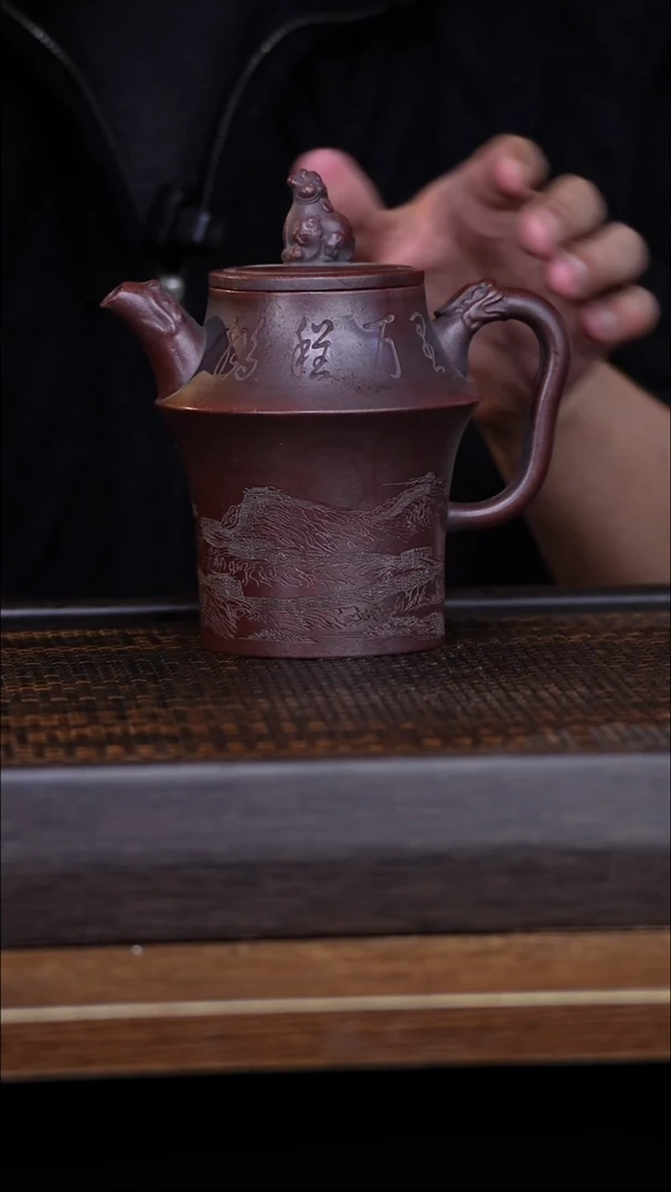 茶壶紫砂宜兴手工原矿紫砂壶001