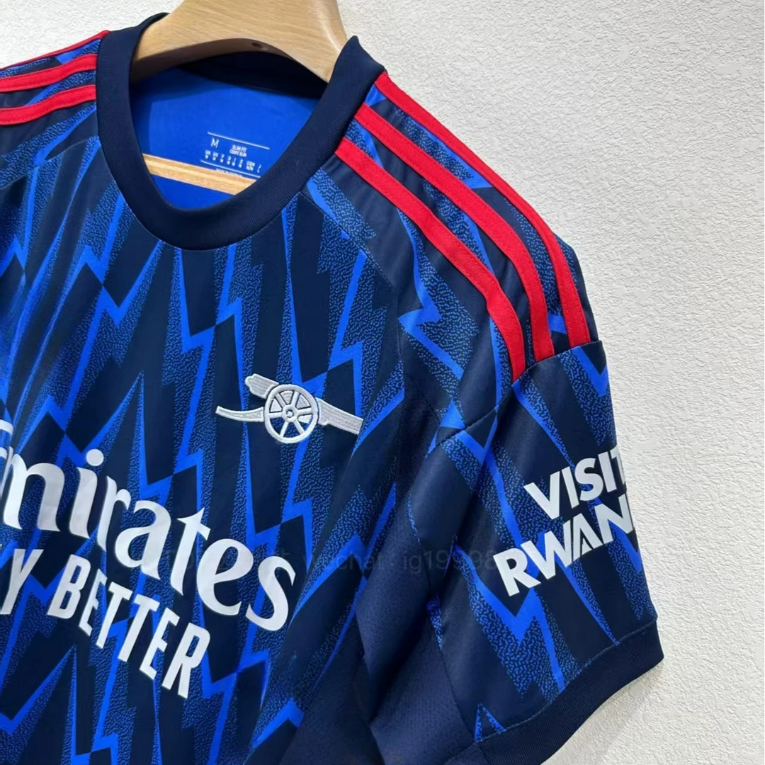 25/26赛季阿森纳客场球衣球迷球员版短袖上衣足球服萨利巴厄德高