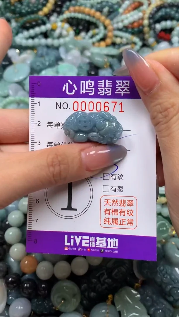 颈饰未镶嵌翡翠闪购00671