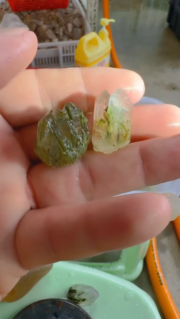 未镶嵌珠宝半成品水晶❥****丝van，水晶