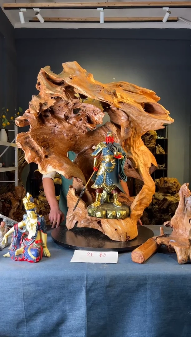木卢师傅根艺作品（不包含人物摆件）