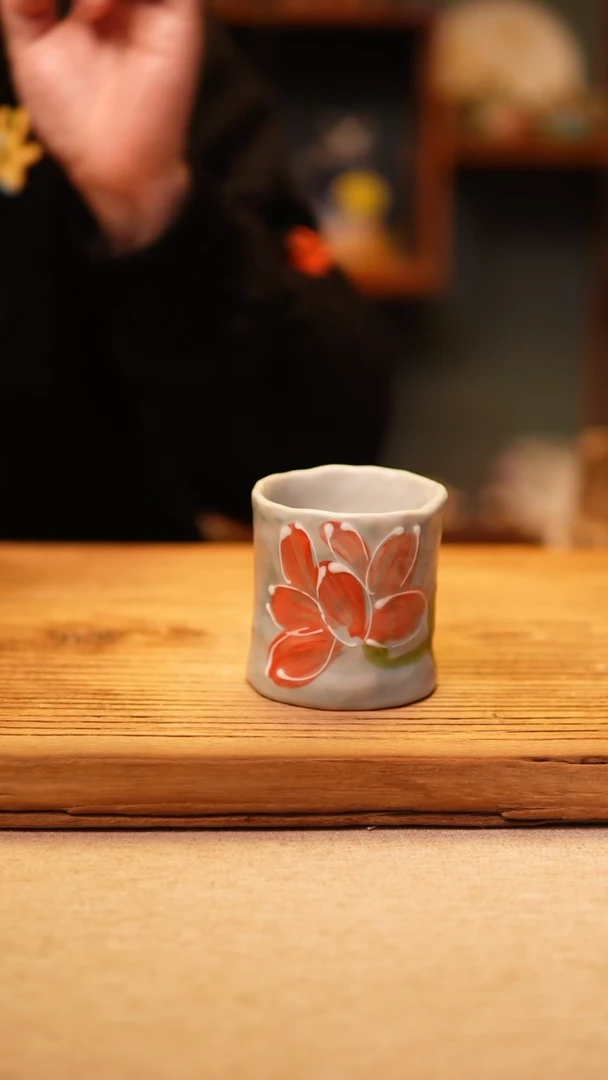 【闪购商品】@@陶园瓷舍@@纯手工手绘@高温釉下彩