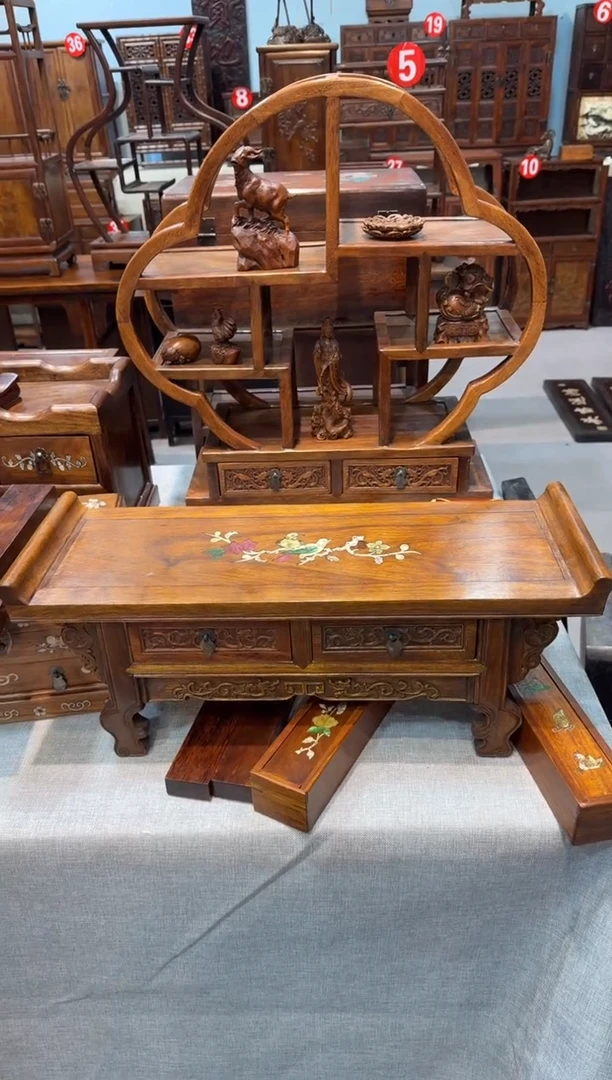 木花梨 双抽小供案