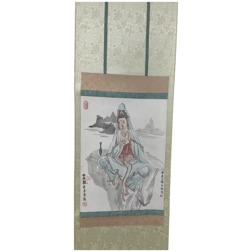 画陈苗GH202044F卷轴南无观世音菩萨