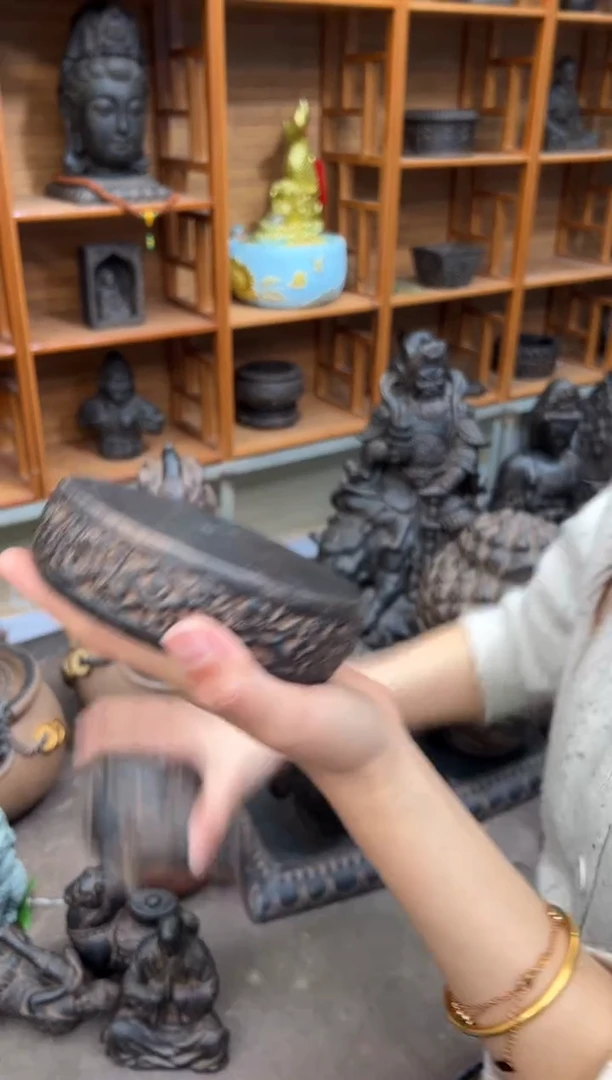 陶土【火山泥】吉祥底座