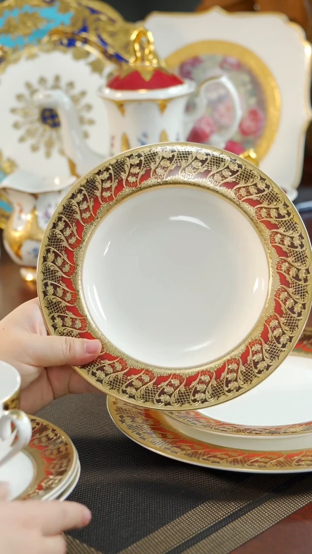 【闪购商品】瓷片8.52英寸草帽盘 福利价