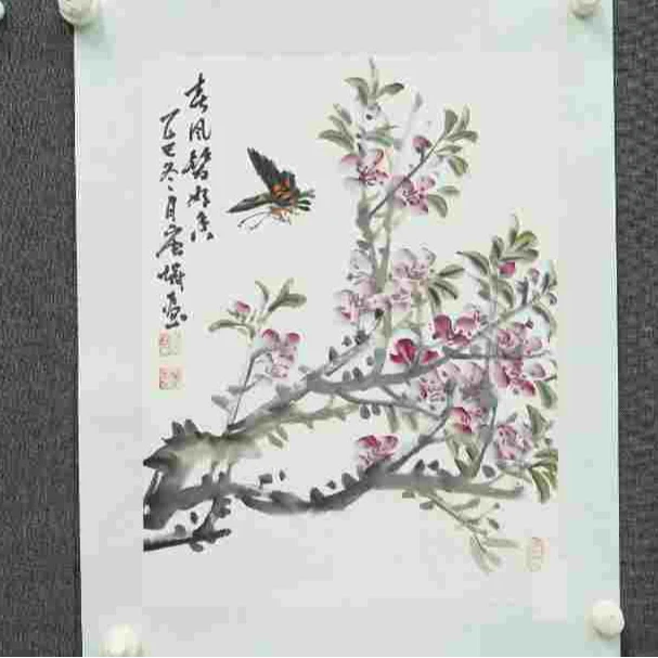 现货， 唐老师，46*34，花鸟，春风花好香