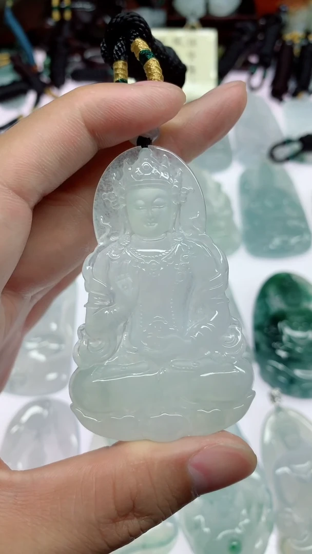 颈饰未镶嵌翡翠随*¥翡翠