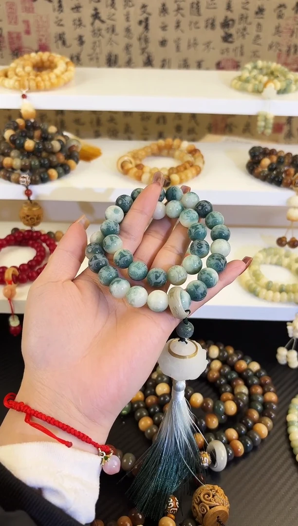 【闪购商品】菩提根/象牙果吊坠六字箴言