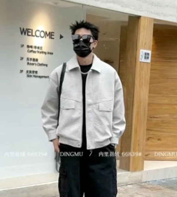 【反季福利】休闲时尚年轻翻领短款羽绒服Z100440066101