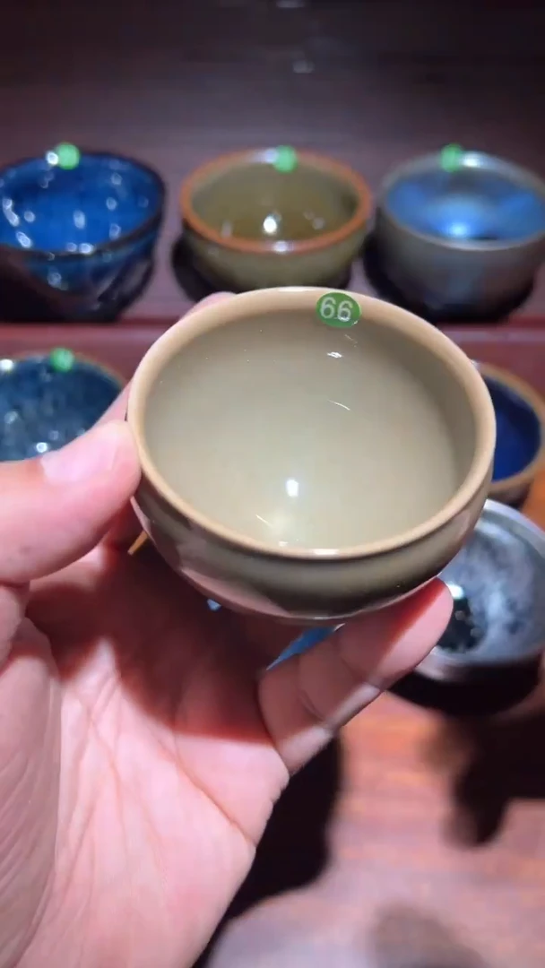 【闪购商品】茶盏66龙窑柴烧建盏主人杯。。