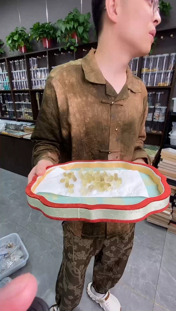 未镶嵌珠宝半成品黄晶014黄水晶单珠