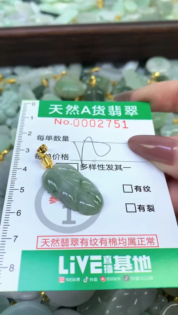 颈饰未镶嵌翡翠纯天然缅甸A货翡翠