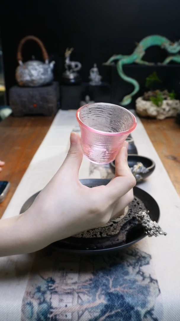 欲山行 玻璃主人杯